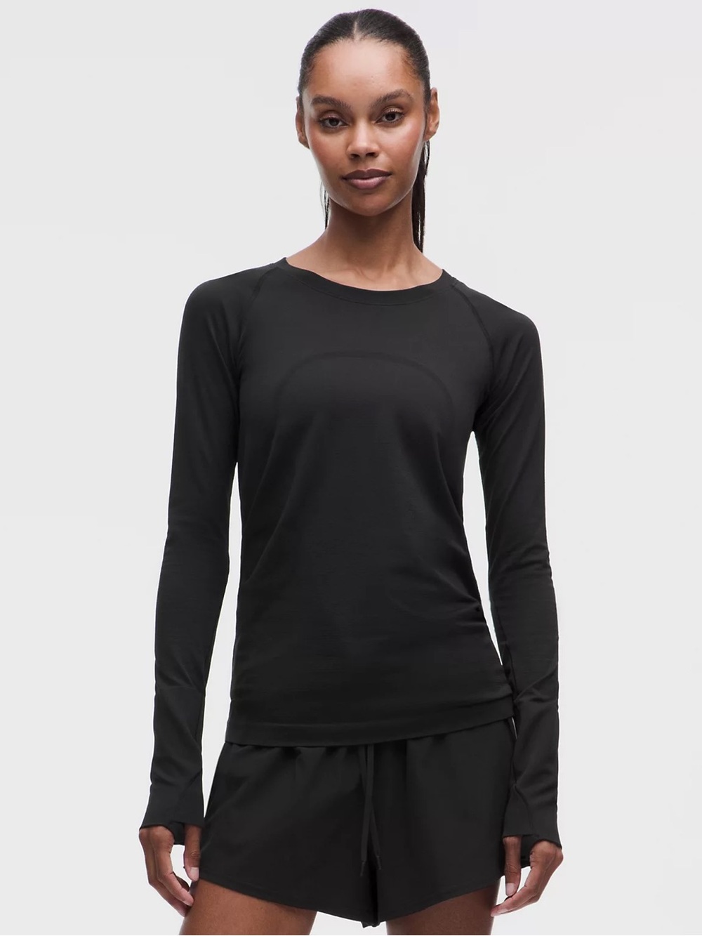 Lululemon Black Swiftly Tech Long Sleeve Size 8